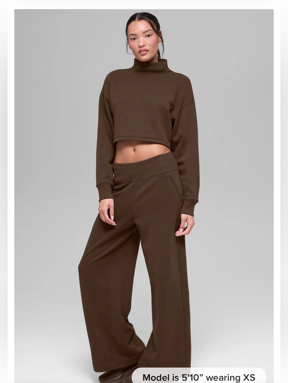 Alo cropped sweatshirt - Picture 3 of 6